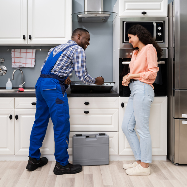 can you provide an estimate for cooktop repair before beginning any work in Harney County